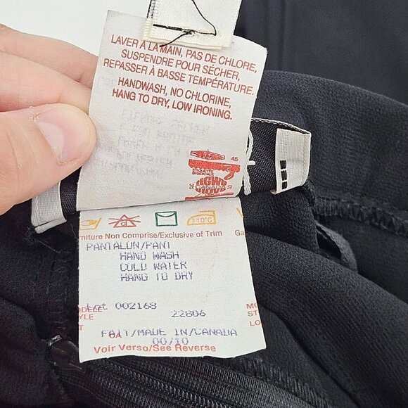 Joseph Ribkoff Trends Crepe Layered Palazzo Pants Black Women’s Size 12 Cocktail - Picture 7 of 13